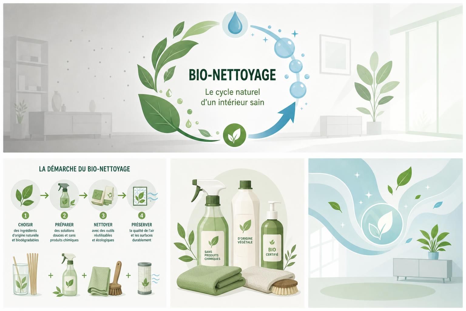 découvrez le bio-nettoyage et ses nombreux avantages pour maintenir un environnement sain, respectueux de la santé et de l’écosystème.