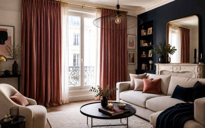 Rideaux en velours